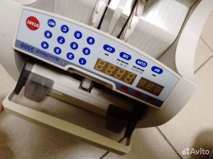 Счетчик денег банкнот assistant 3500