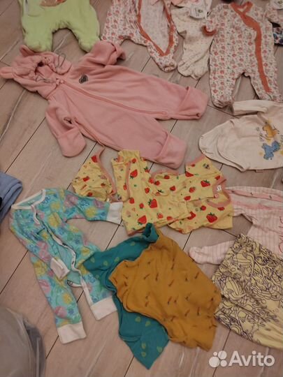 Вещи пакетом для девочки 56 62 68