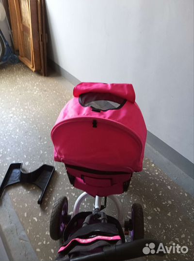 Детский велосипед с ручкой бу