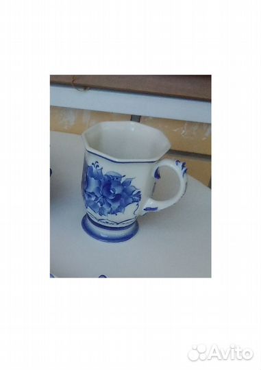 Гжель бокал