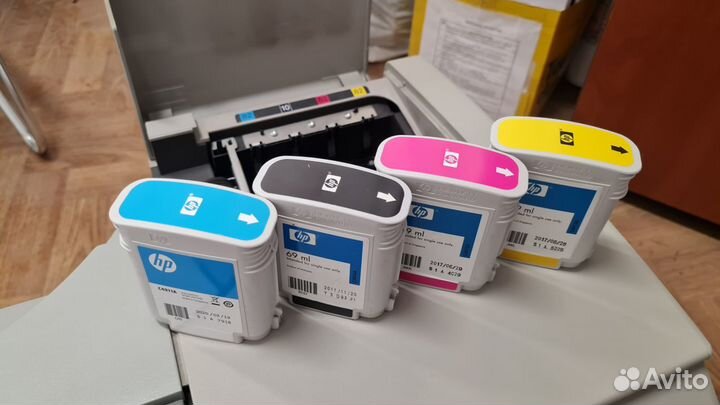 Оригинальные картриджи HP для designjet 500/800