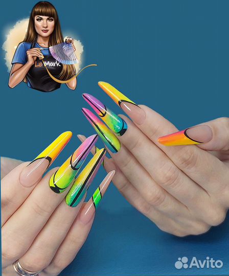 Маникюр с покрытием