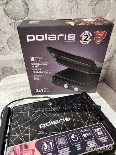 Пресс-гриль Polaris