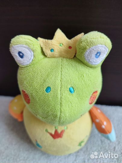Мягкая неваляшка Лягушка