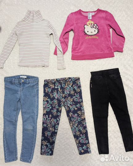 Вещи пакетом для девочки 110