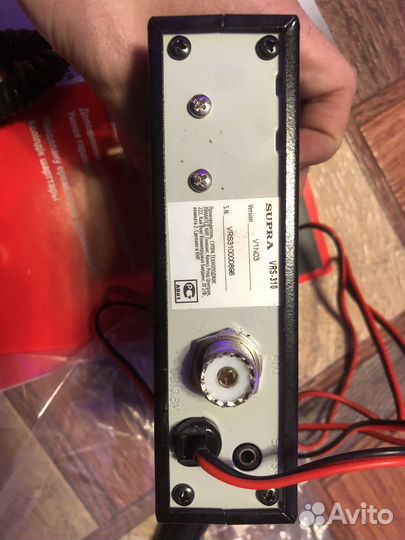 Автомобильная радиостанция Supra VRS-310