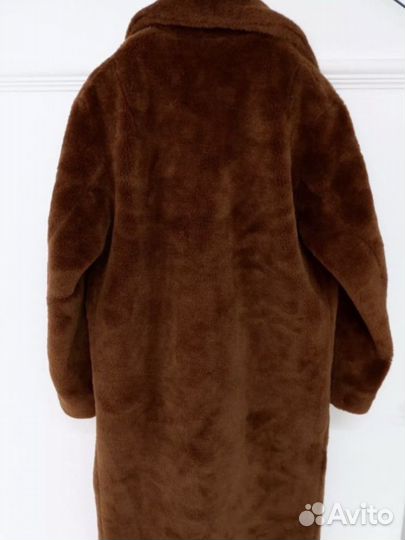 Шуба длинная HM Premium искусственный мех