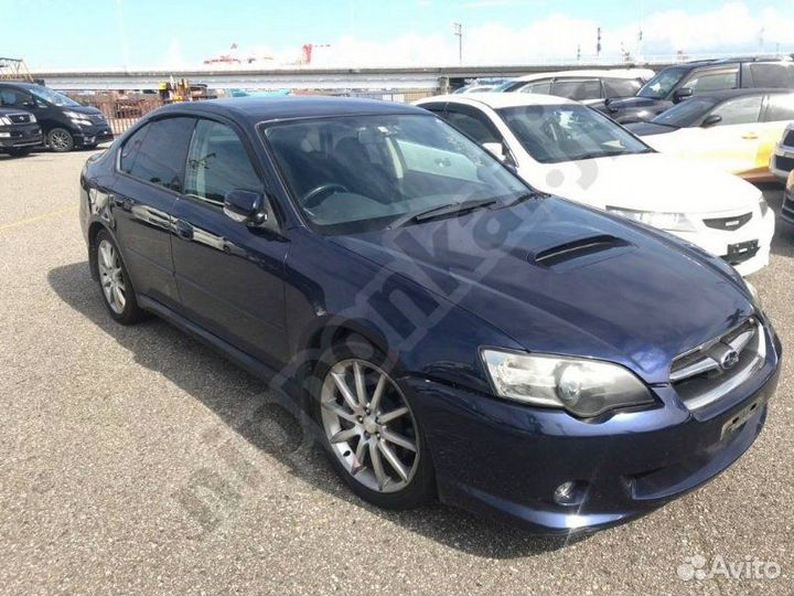 Накладки порогов Subaru Legacy B4 BL5 EJ20X 2004