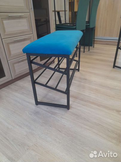 Обувница, подставка для обуви с мягким сиденьем