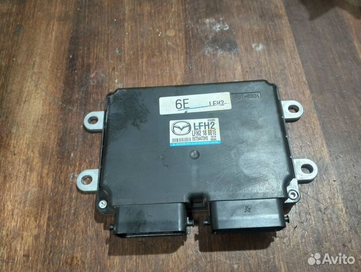 Блок управления двигателем Mazda 6 GG 2.0 АКПП (эб