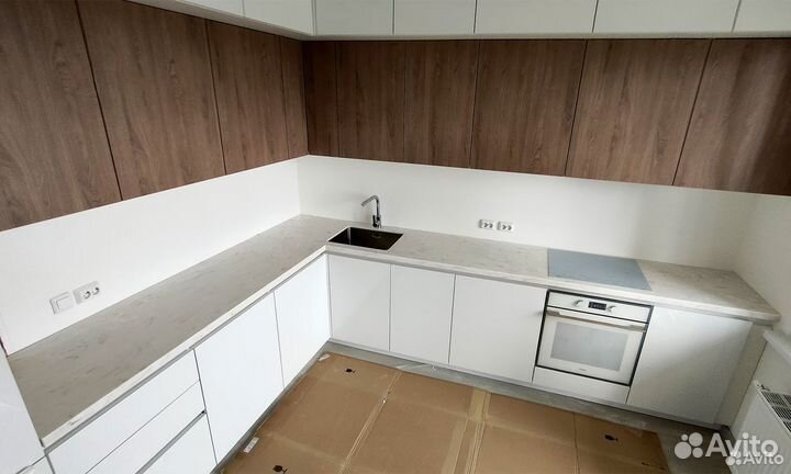 Столешница из камня Corian мойка Omoikiri м2/р