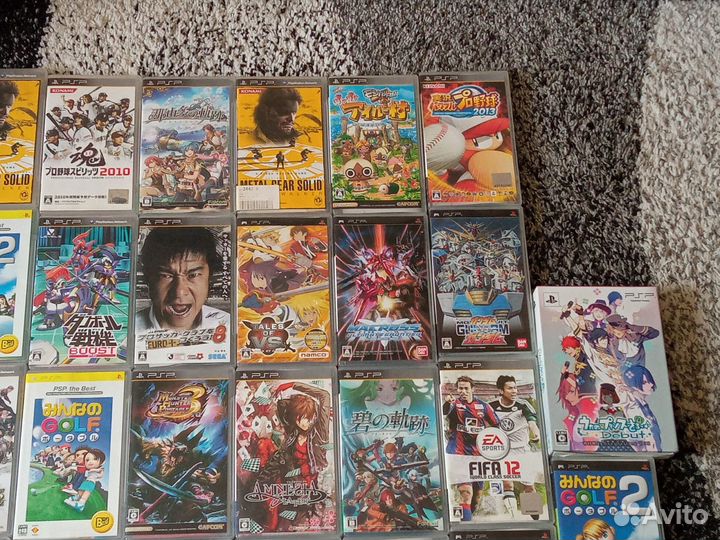 Лицензионные игры для PSP из Японии