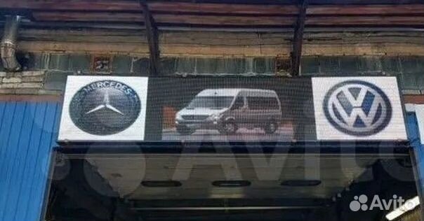 Бегущая строка для автомобиля видеоэкран