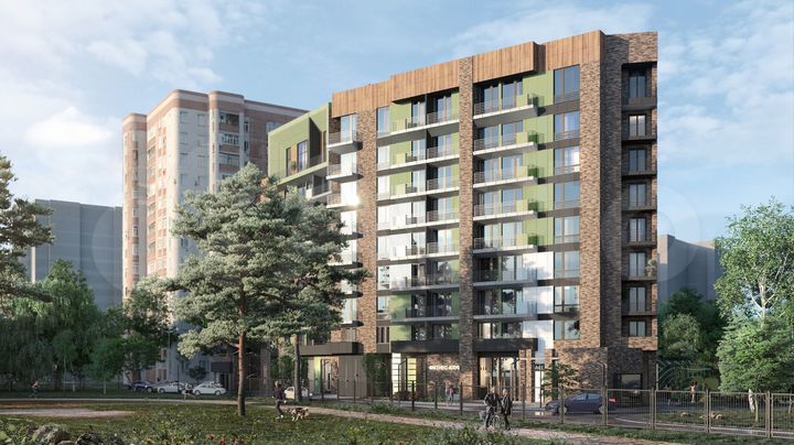 2-к. квартира, 67,8 м², 4/9 эт.