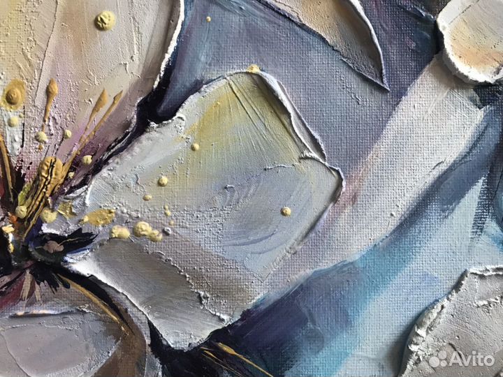 Картина маслом готовая работа