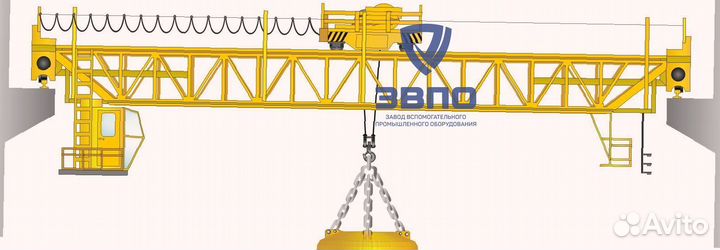 Мостовой двухбалочный кран