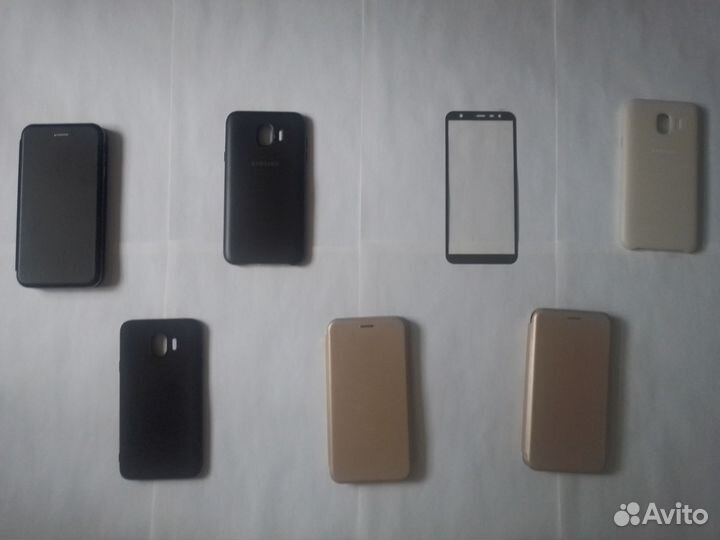 Чехлы, защитные стёкла (iPhone Samsung)