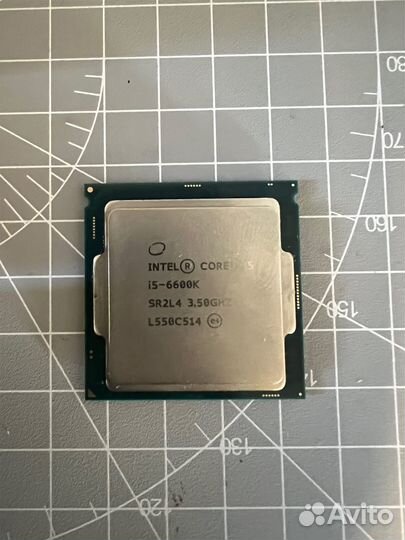 CPU Intel Core i5 6600k 3.5ghz