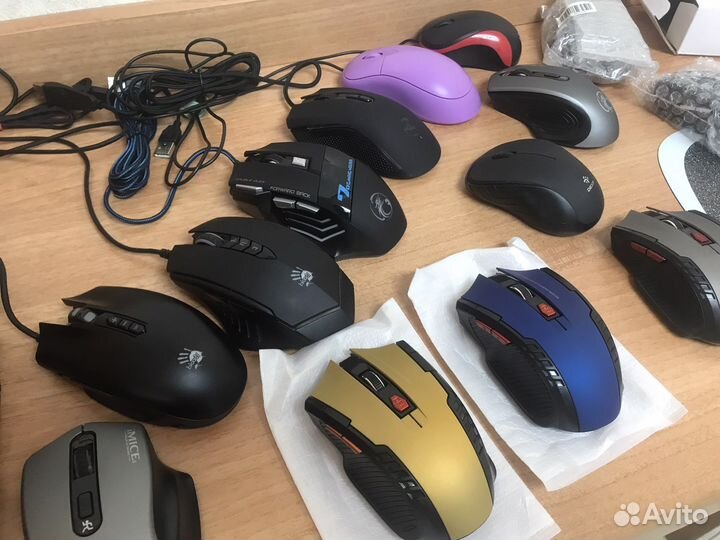 Мыши компьютерные новые и б.у