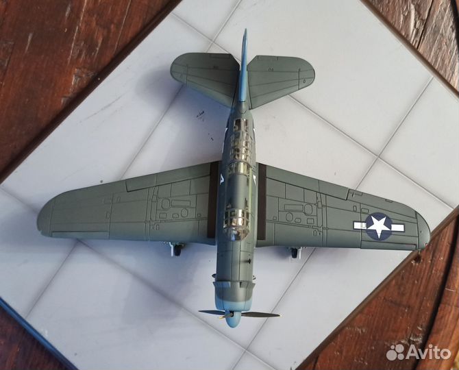 Модель самолета в масштабе 1/72