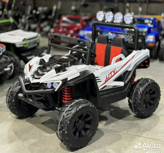 Электромобиль детский Багги полный привод