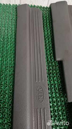 Накладки порогов салонные Kia spectra