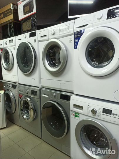 Стиральная машина б/у новая выбор