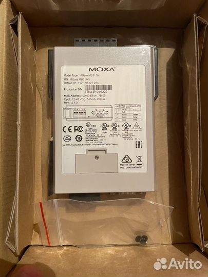 Moxa MGate MB3170I
