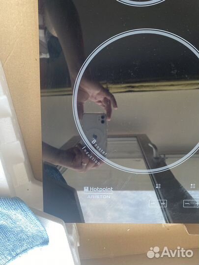 Индукционная плита 4 конфорки бу Hotpoint ariston