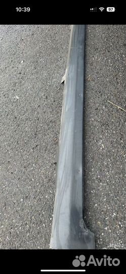 Накладка порога honda 5D левая