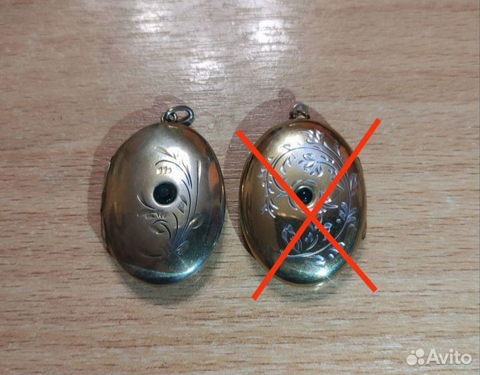 Кулон серебро СССР