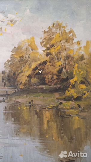 Картина маслом на холсте большая