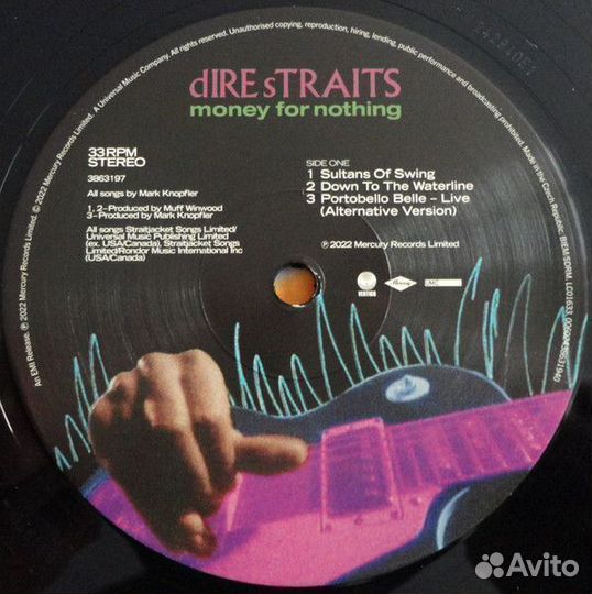 Dire Straits - money for nothind (lp)