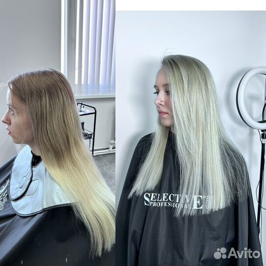 Окрашивание волос