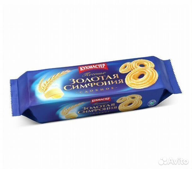 Опт - Сдобное печенье Золотая Симфония 230г