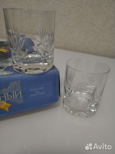 Хрустальные стаканы СССР
