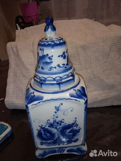 Фарфоровая посуда гжель