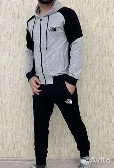 Спортивный костюм мужской светло- серый