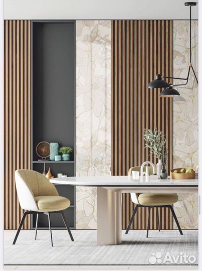 Декоративные рейки на стену