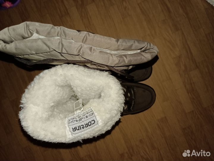 Дутики женские зимние 38 бу