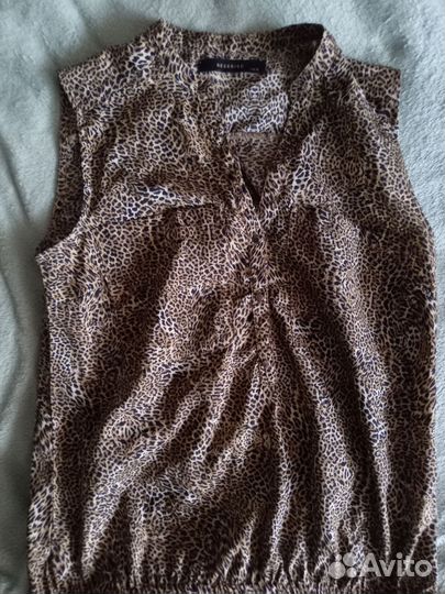 Леопардовая блузка