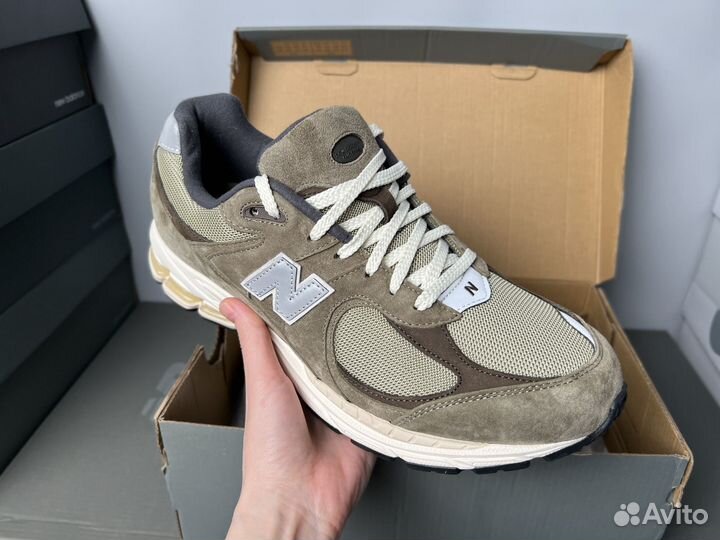 Оригинальные New Balance 2002R Olive Brown