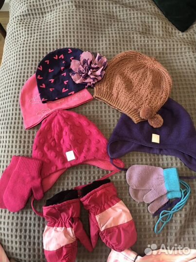 Шапка зима Reima Zara 48 и 52 и рукавички