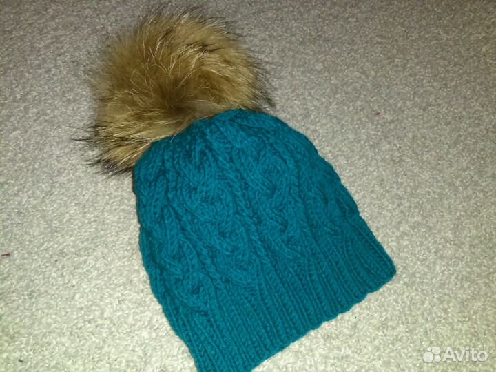 Шапка вязаная (ручная работа)