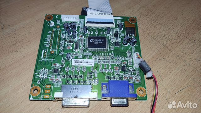 Плата main 6832190100P01 для монитора acer P223W