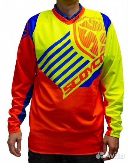 Джерси Scoyco T206 (Синий, L)