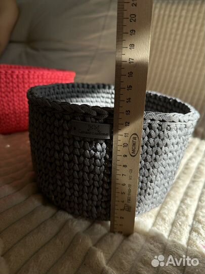 Корзинка из полиэфирного шнура