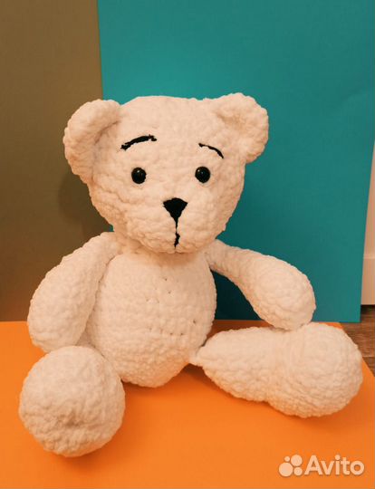 Вязанный мишка