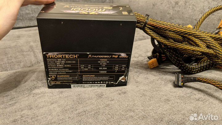 Блок питания geil Thunderbolt Plus 1000W ATX Gold