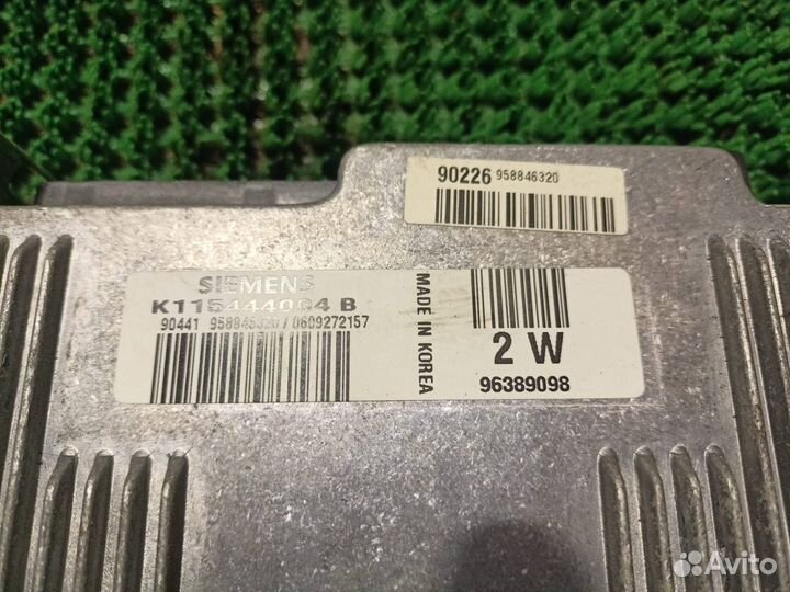 Блок управления двигателем Daewoo Matiz M200 2007